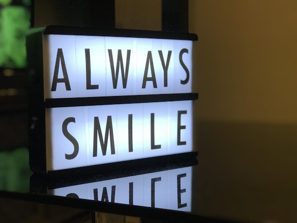 Remember smile everyday